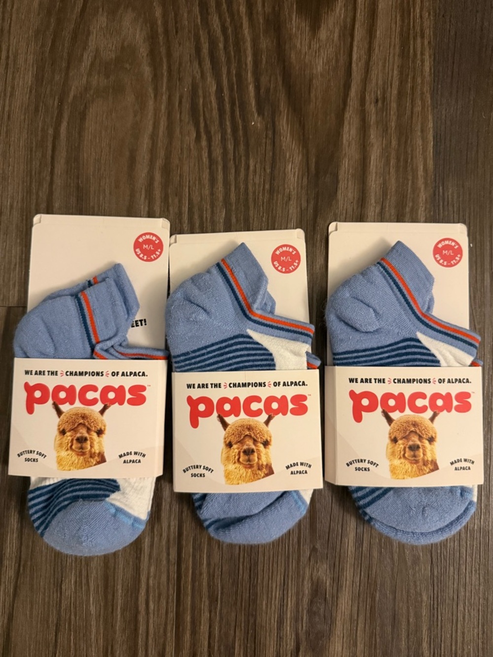Pacas Women’s Performance Low Cut Socks - Size: M/L - Picture 4 of 6